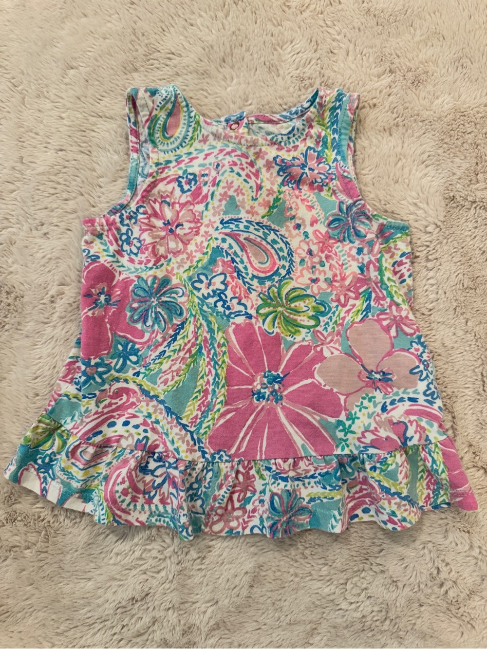Lilly Pulitzer Infant Baby Girl Top 6-12 Months